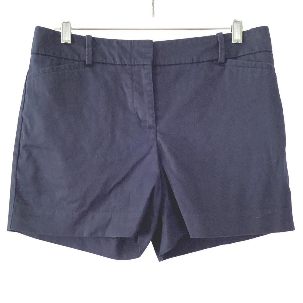 Talbots Navy Cotton Blend Shorts